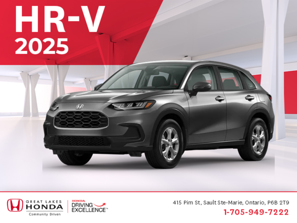 Procurez-vous le Honda HR-V 2025