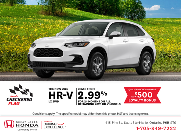Get the 2025 Honda HR-V