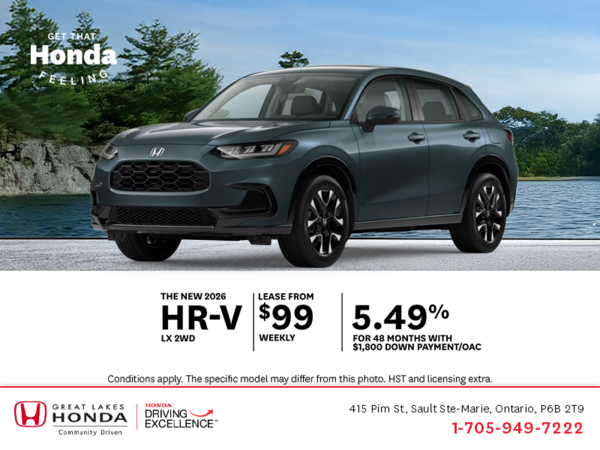 Get the 2026 Honda HR-V