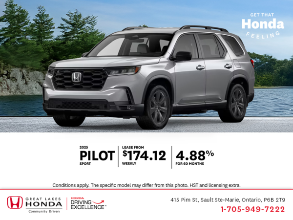 Get the 2025 Honda Pilot