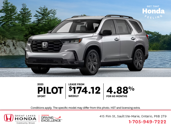 Get the 2025 Honda Pilot