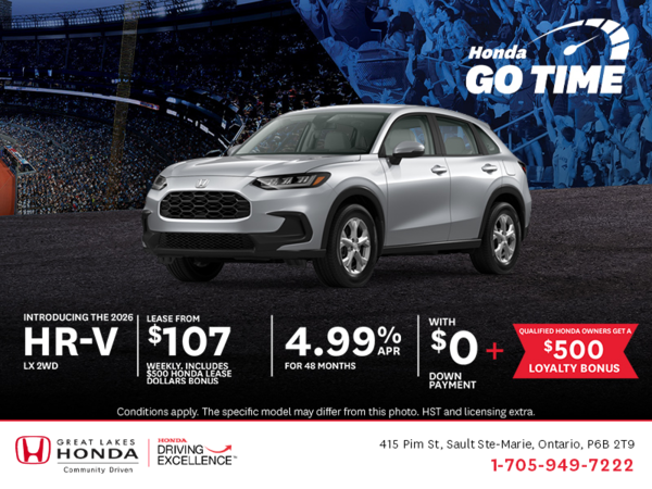 Get the 2026 Honda HR-V