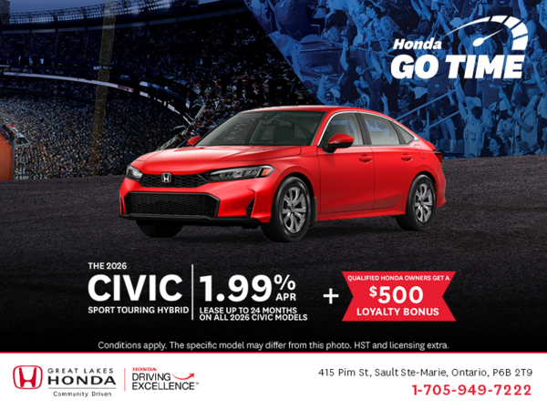 Get the 2026 Honda Civic Hybrid!