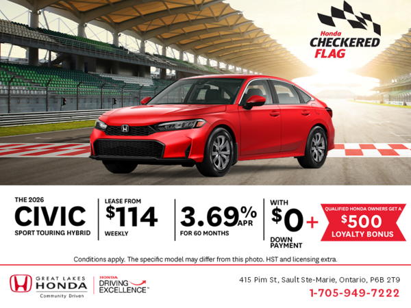Get the 2026 Honda Civic Hybrid!