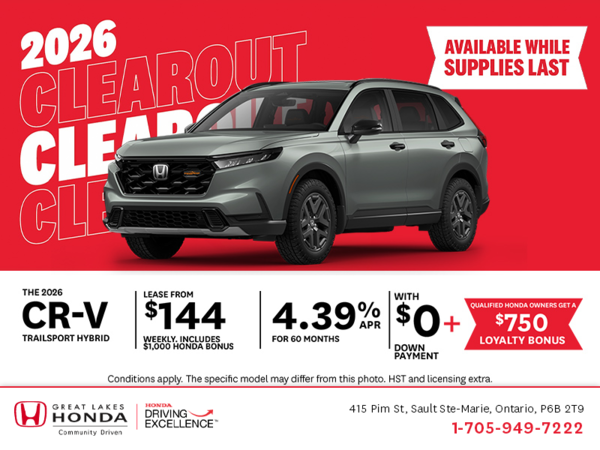 Get the 2026 Honda CR-V hybrid!