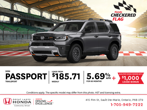 Get the 2026 Honda Passport!