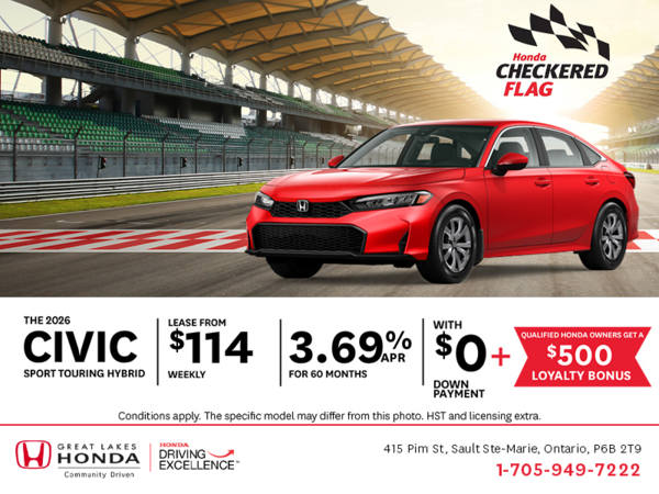 Get the 2026 Honda Civic Hybrid!
