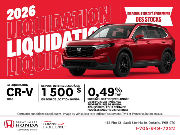 Honda CR-V 2026