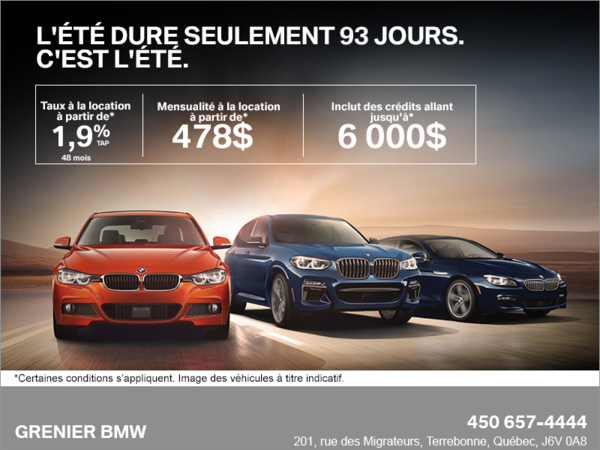 L'été dure seulement 93 jours. C'est l'été.