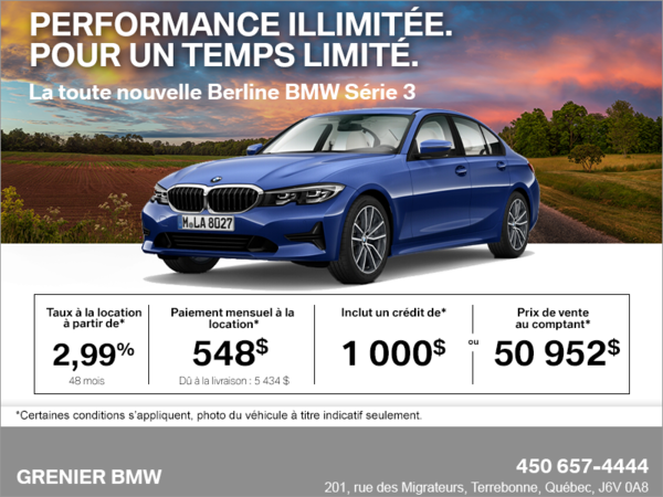 BMW 330i xDrive Berline 2019