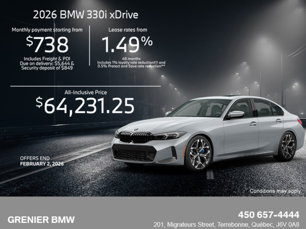 Get the 2026 BMW 3 Series Sedan