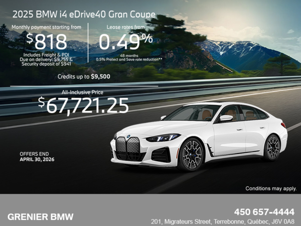 2025 BMW i4 eDrive40 Gran Coupé