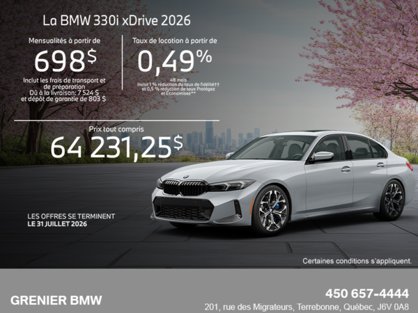 2026 BMW 3 Series Sedan