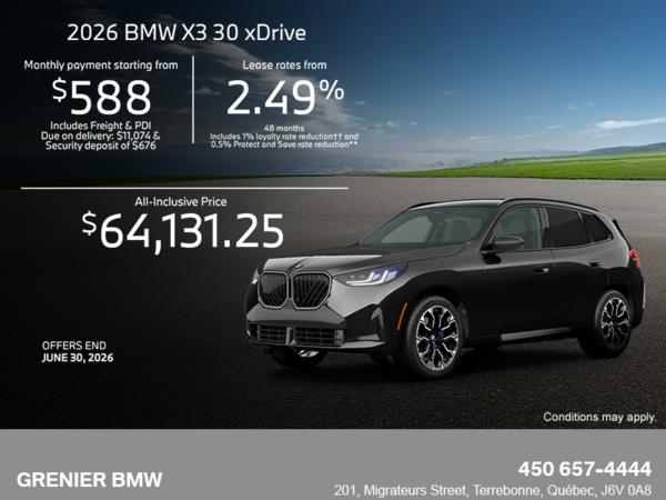 2026 BMW X3