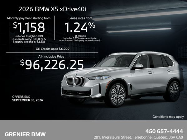 2026 BMW X5