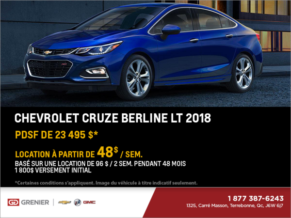 Chevrolet Cruze Berline 2018