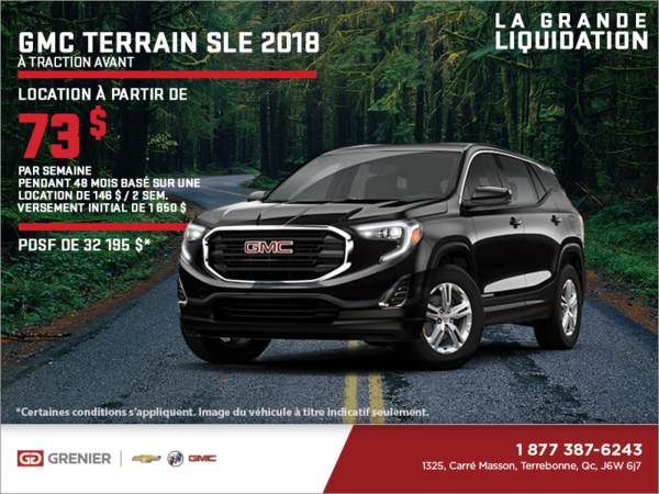 Le GMC Terrain 2018