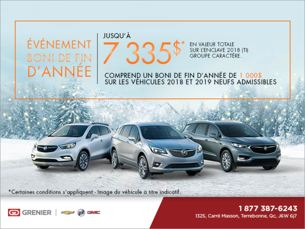 Événement boni de fin d'année