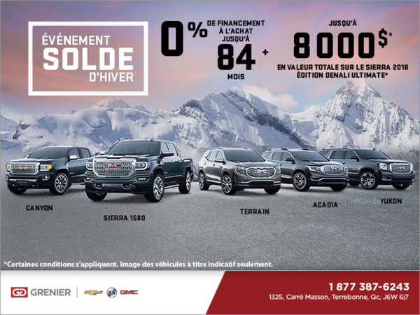 Événement solde d'hiver