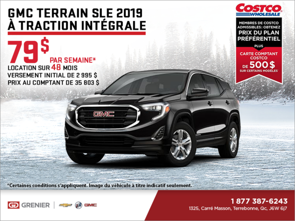 Le GMC Terrain 2019