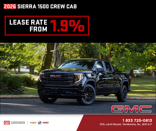 The 2026 GMC Sierra 1500