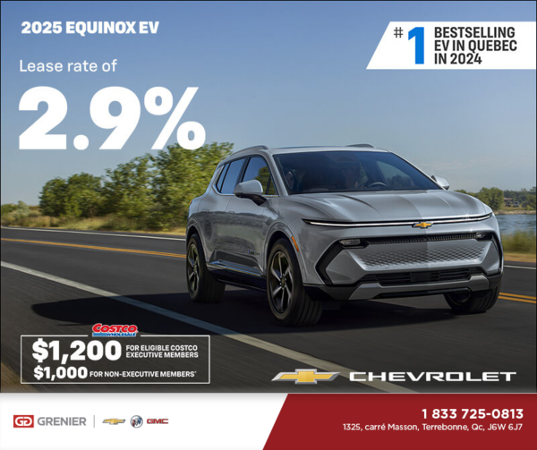 Get the 2025 Chevrolet Equinox EV