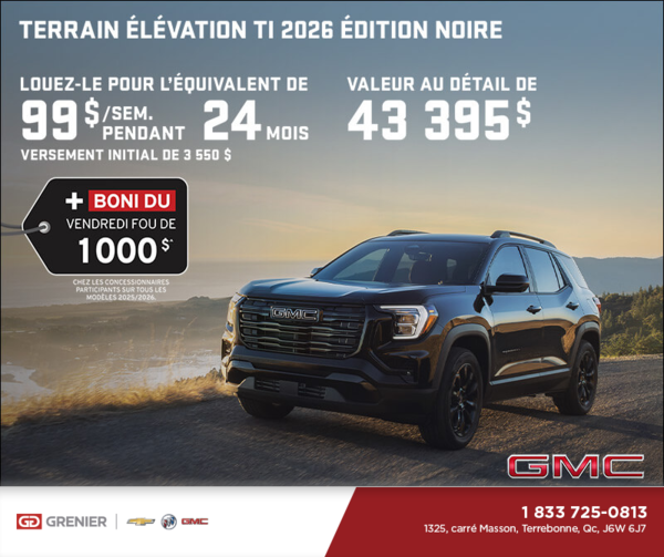 Le GMC Terrain 2026