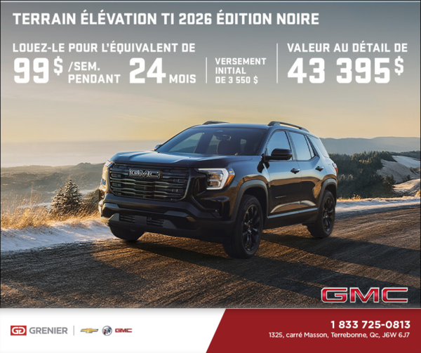 Le GMC Terrain 2026