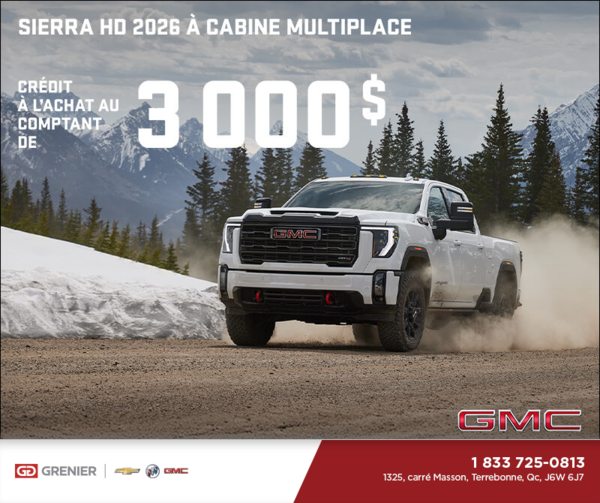Le GMC Sierra HD 2026