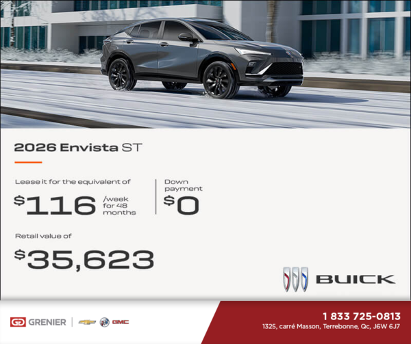 Get the 2026 Buick Envista