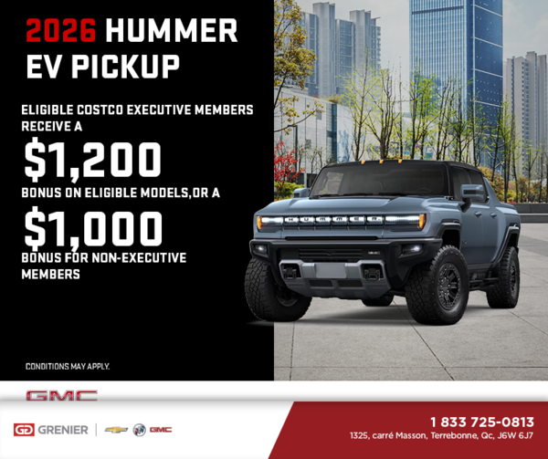 The 2026 GMC Hummer EV Pickup