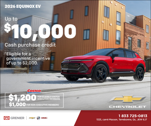 Get the 2026 Chevrolet Equinox EV