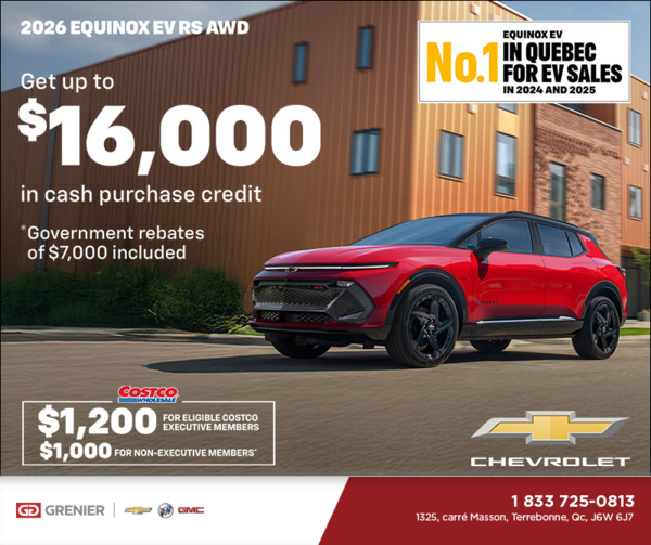 Get the 2026 Chevrolet Equinox EV