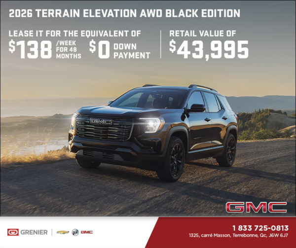 The 2026 GMC Terrain