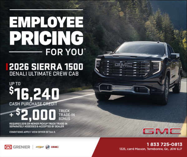 The 2026 GMC Sierra 1500 Denali Ultimate