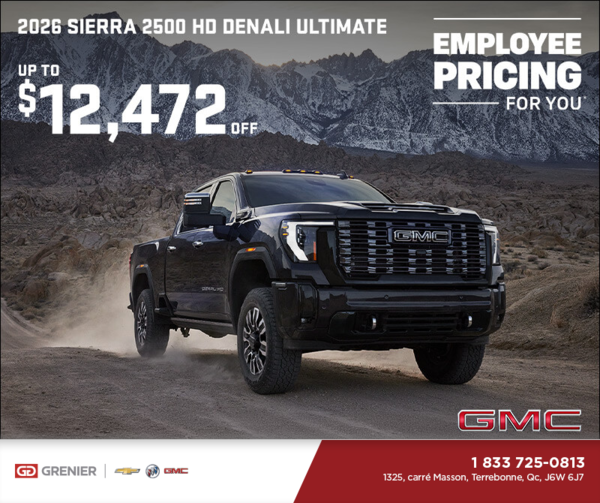 The 2026 GMC Sierra 2500 HD Denali Ultimate