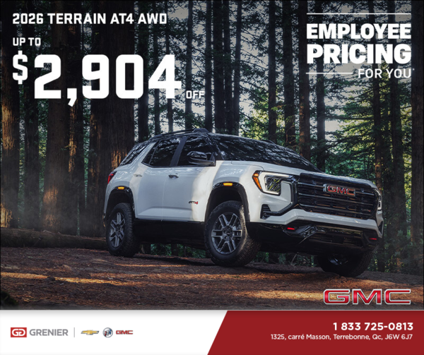 The 2026 GMC Terrain