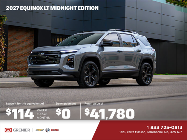 Get the 2027 Chevrolet Equinox