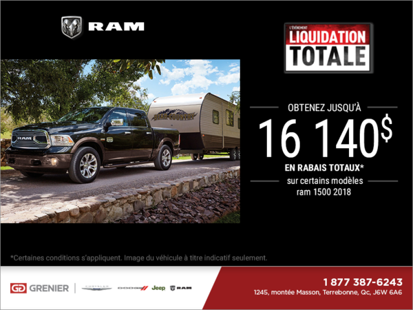 L'événement liquidation totale de RAM