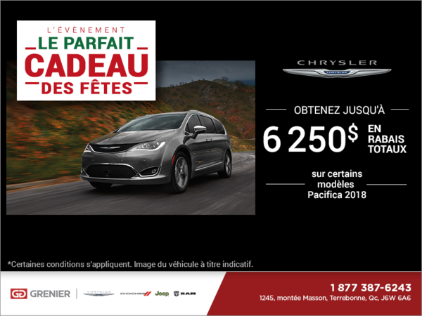 L'événement Le parfait cadeau des fêtes de Chrysler