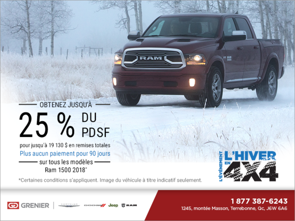 L'événement l'hiver en 4X4