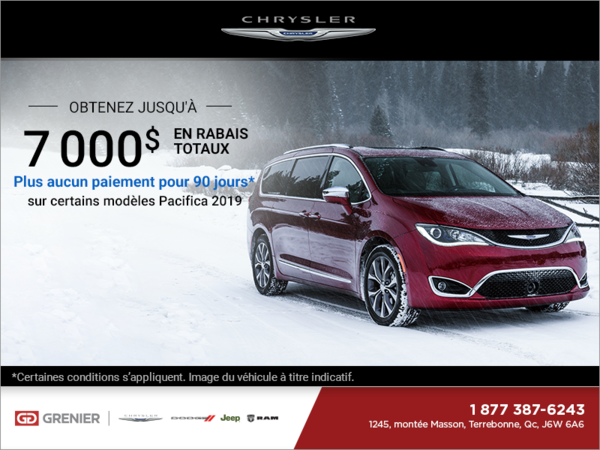 L'événement mensuel de Chrysler