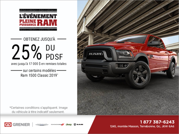 Événement mensuel RAM