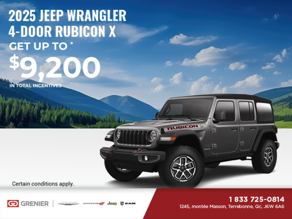 Get the 2025 Jeep Wrangler!