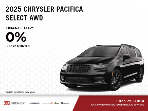 2025 Chrysler Pacifica