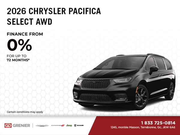 2026 Chrysler Pacifica