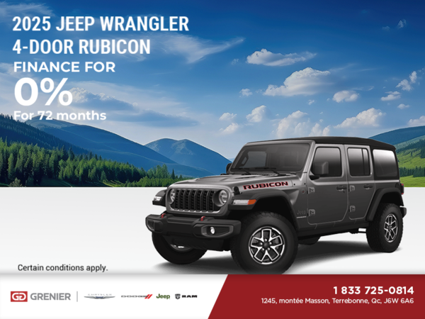 Get the 2025 Jeep Wrangler!