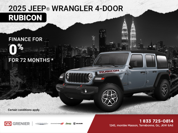 Get the 2025 Jeep Wrangler!