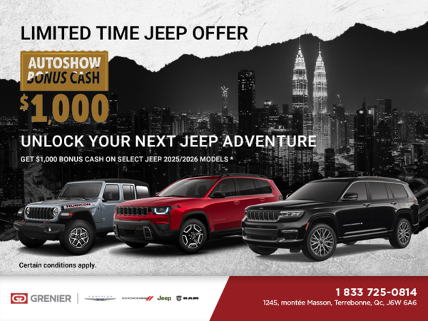 Jeep Monthly Event