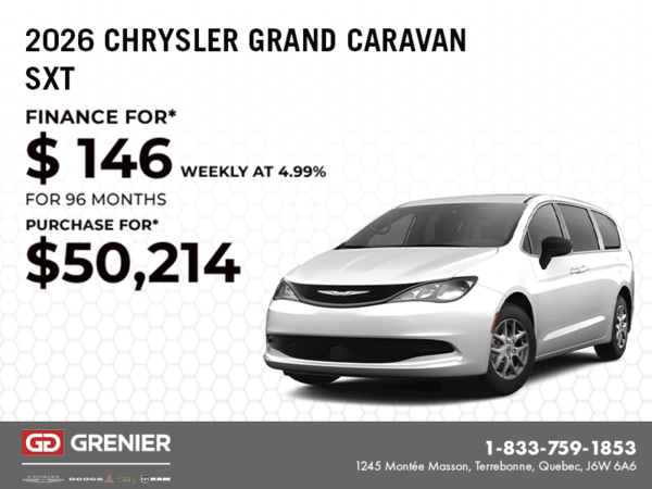 2026 Chrysler Grand Caravan